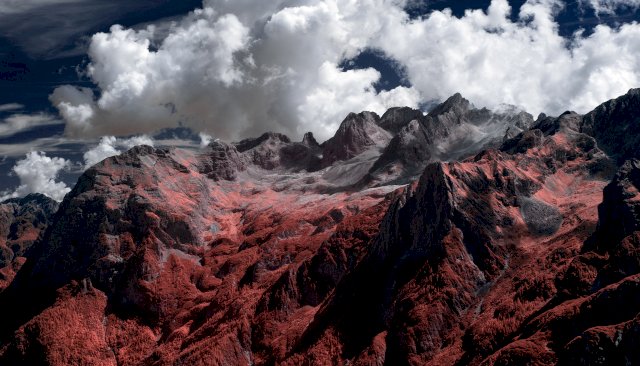 Dolomites of Cortina - Infrared